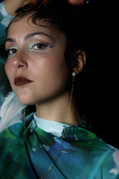 Calipso pin earring