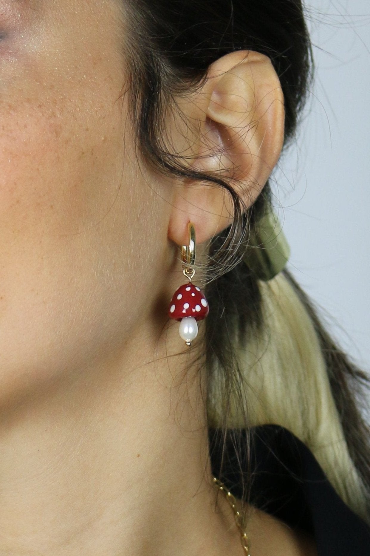 Gea Mushroom Earrings