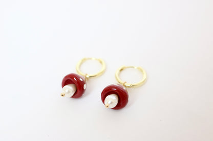 Gea mushrooms earrings