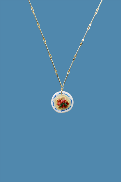 Collana Spaghetti al pomodoro