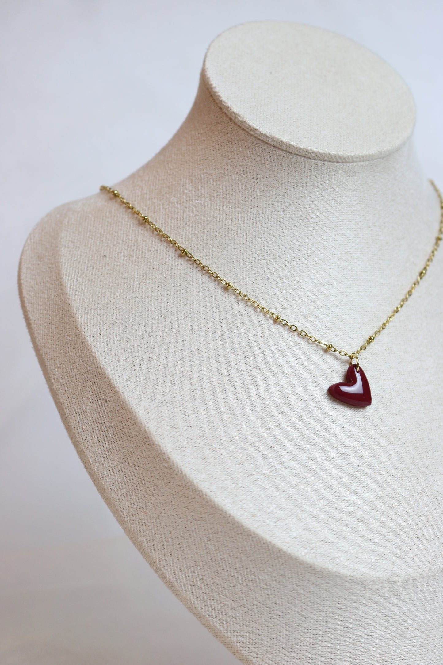 Heart necklaces