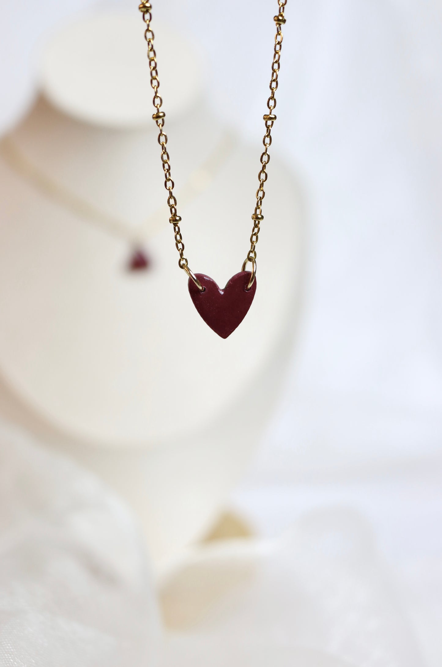 Heart necklaces