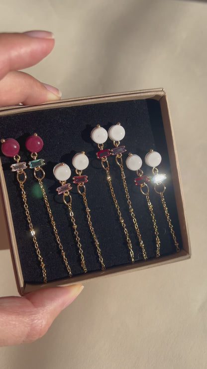 Calipso pin earring